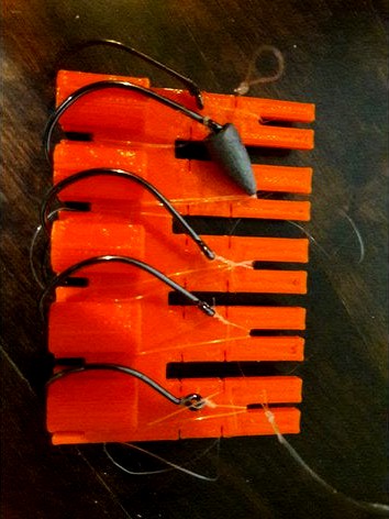 Snelled Hook Holder by oz1051