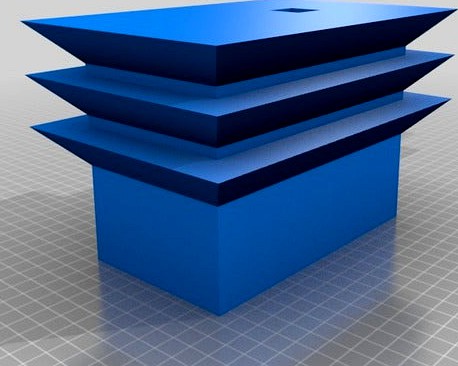 USS Nimitz Class Carrier Island Tower and Mast by JonDallimore