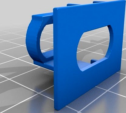 Renault scenic (96-03) door handle trim holder by Xcustom3D