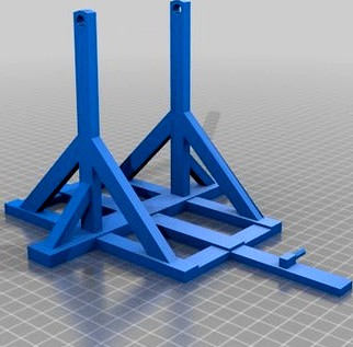 Functioning Trebuchet by Meadeor