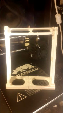 Spool holder for Wanhao Duplicator I3 Mini by drsubs