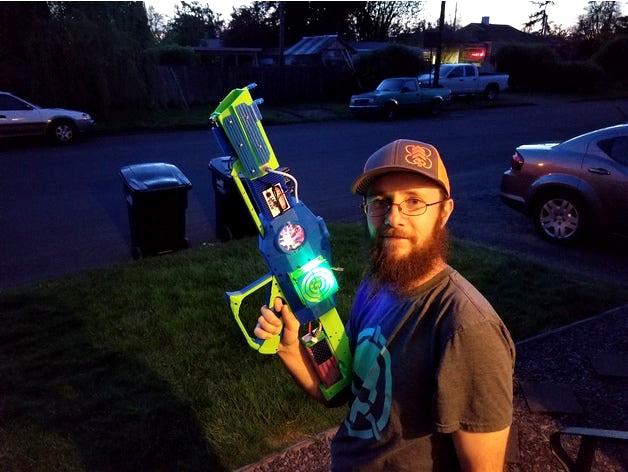 P.E.W.S. MK-1 A 3D Printed DIY Laser Rifle by kerst