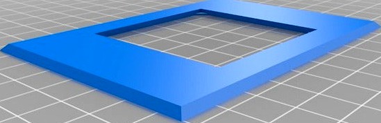 Kaiser Negative Mask for Slides 5x5 cm by urulus