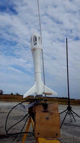 Bubble, 3D printed model rocket by julienleclerc