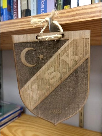 Karsiyaka Sport Club Shield (Laser Cutter) by ffcruz85