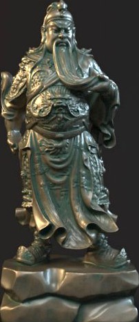 Guan Yu statues Sculpture2 3D Model