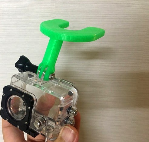 gopro mouthpiece mount by jinolimi