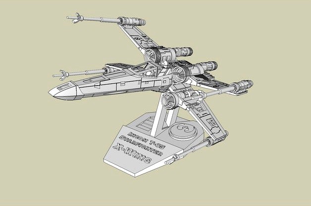 X-Wing T-65 Stand by err404