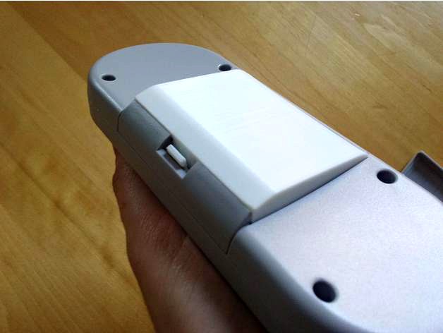 Wireless SNES Dual Turbo Controller Battery Lid by SomeFishySnail