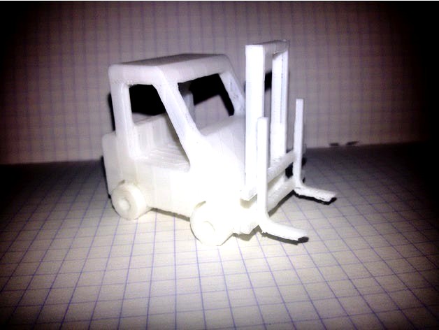 Forklift truck by oav46