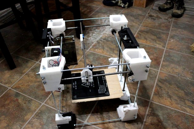 The RepRap "Cubit" New Printer by netpipe