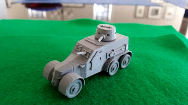 Tatra OA vz.30 Armoured Car by deweycat