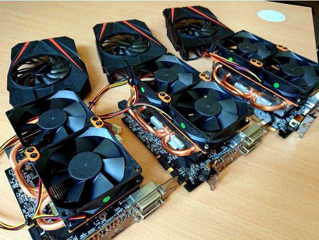 Gigabyte ITX custom fans 2x80mm - repair kit by crypt0zone