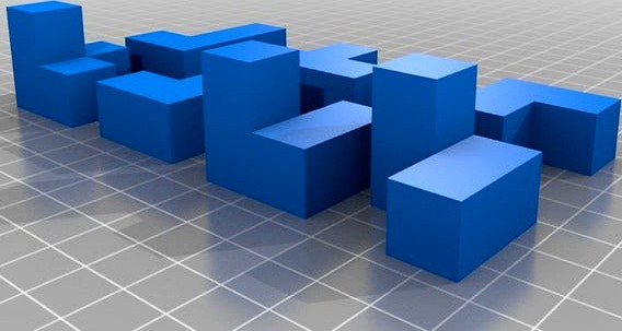 Cube 3D Puzzle by somdude