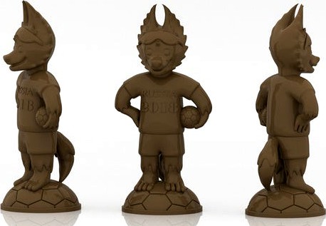 The official mascot of the FIFA World Cup 2018 by Jiordano_Bruno