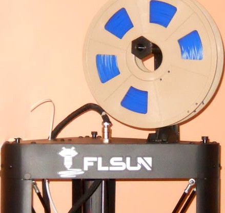 FLsun QQ Spool Holder (Updated) by ctheroux