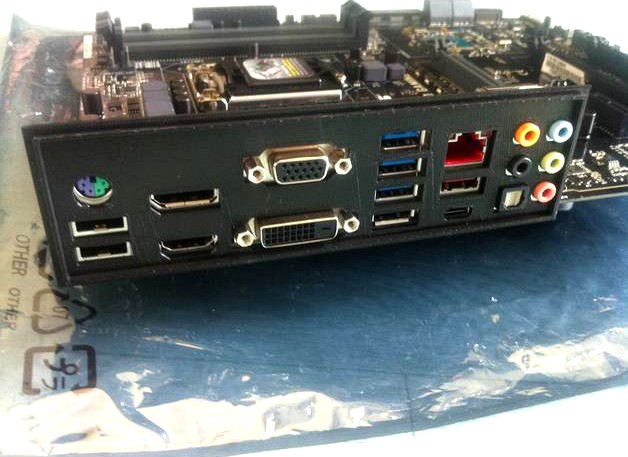 I/O Shield Asus Z170 Pro Gaming by 3DSystem