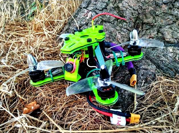 X-132: The Ultimate Sub 250g 2-3 Inch Brushless "Monster Whoop" Micro Drone Frame Kit  by Karamvir_Bhagat