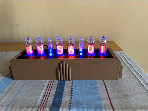GRA AFCH IN-14 Nixie Clock by MarkoC