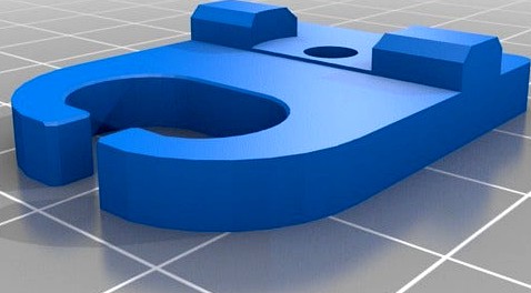 Kossel2020 Heatbed code holder by UEPONYA