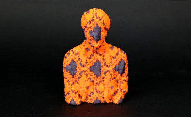 My Statue with Mandelbrot by m0Rya