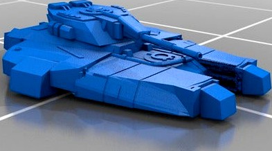 Hovertank Miniature by Altner