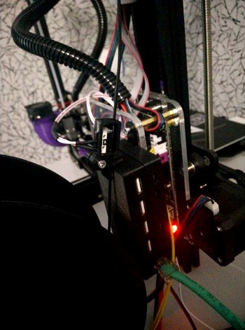 Tevo Tarantula filament sensor by kristakos