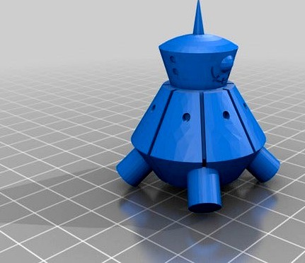 Megaman Legends Reaver Bot (Horokko) (Zakobon) by red_ketchum_42