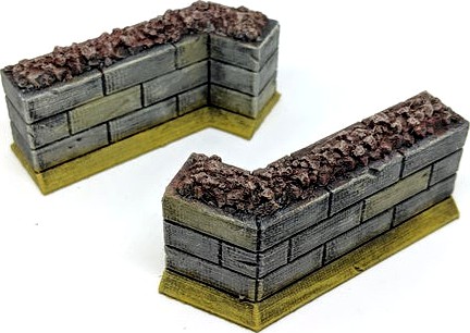 Wall Section for Gloomhaven by Robagon