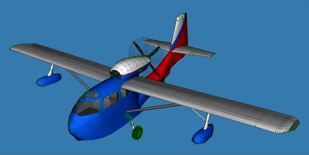 Republic RC-3 Seabee by jonbourg