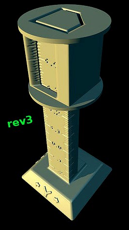 3D Printer Tolerance Vernier revision 3 by Dan_W_58