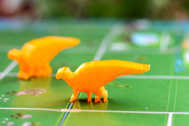 Dinosaur Island Meeple - Hadrosaurus by RobhJ