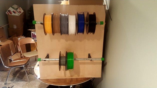 Spool Holder Bracket by TD3DPrinting