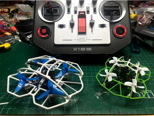 Komet, 75mm frame for 8520 motors by PaulDrones