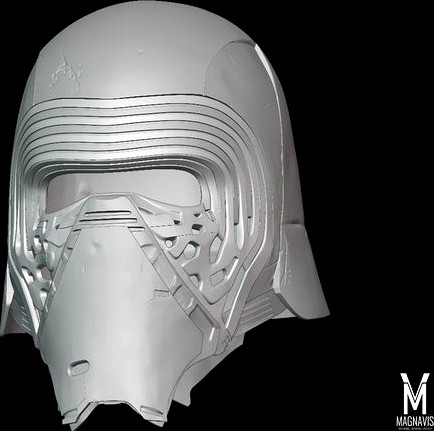 Kylo Ren Helmet by Magnavis