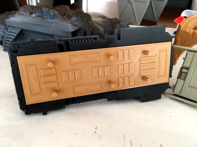 Repulsor Truck Bottom for Imperial Terrain's Repulsorlift Truck (RP47) by RichterScaleStudios