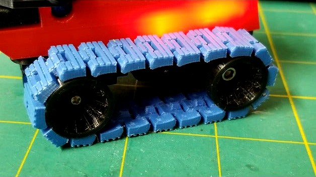 Tiny Trak - Print in Place Tread by BigOwnge