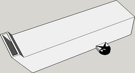 extended duct for "Quick Swap Mounting System for Anet A8 3D Printers"  by pedrot84