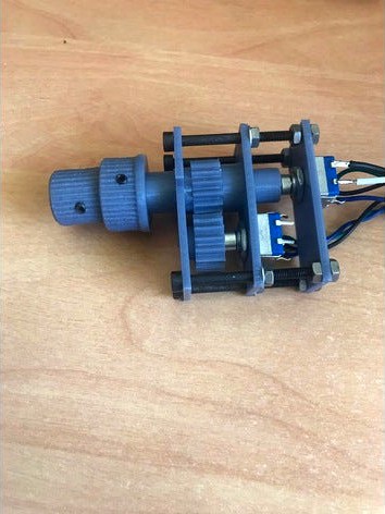 Encoder doble rotatorio con pulsador by fcuadra03