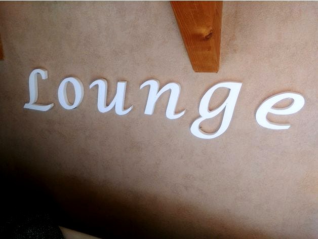 Lounge Sign by soundmanu