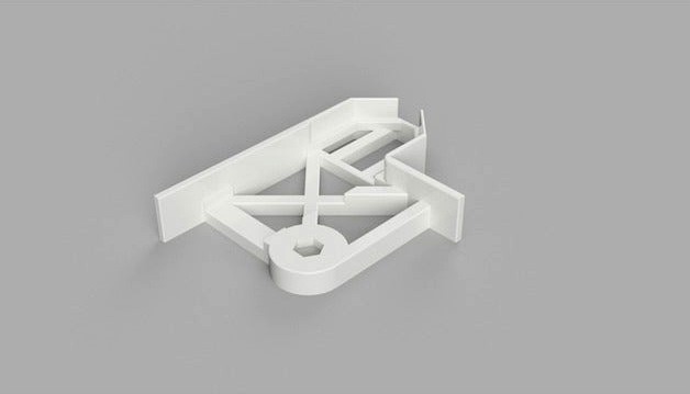 CR-10s Cable Strain Relief Bed Restraint by pr0ph3t1c