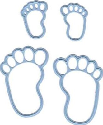 foot cookie cutter by pacha