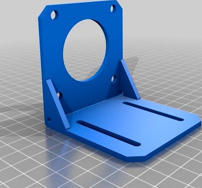 Stepper Motor Bracket by polykyri