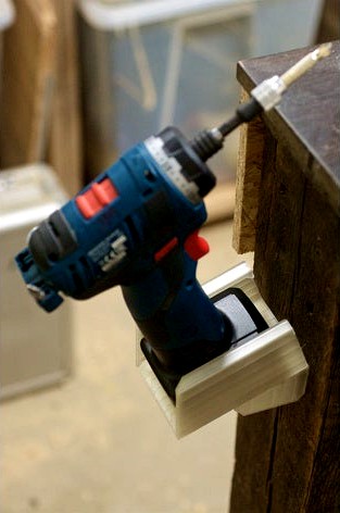 PoshMount - Bosch 12V Driver Mount (4Ah Battery Only) by makebreakrepeat