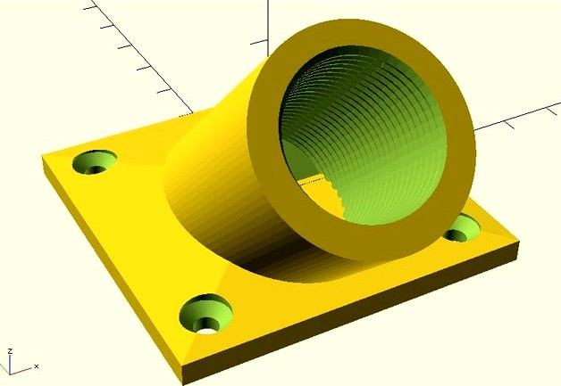 Pipe Flange Basics with Threads by ski