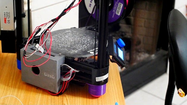 Side Rail Mount Trigorilla Case ( anycubic kossel ) by ggiavelli