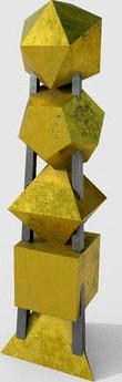 Platonic Solids Sculpture by bcc20009