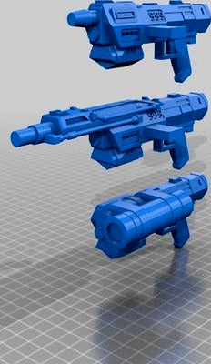 Republic Commandos Blasters by mrhers2