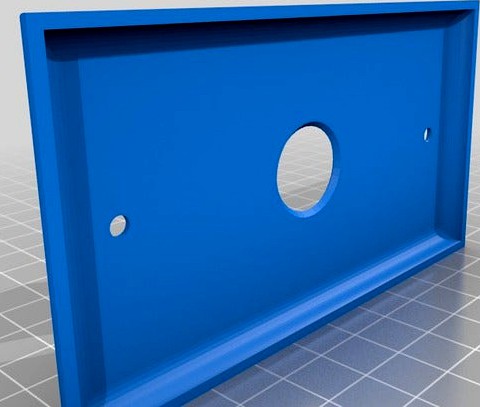 Wall outlet ethernet pass-through cover by aiber