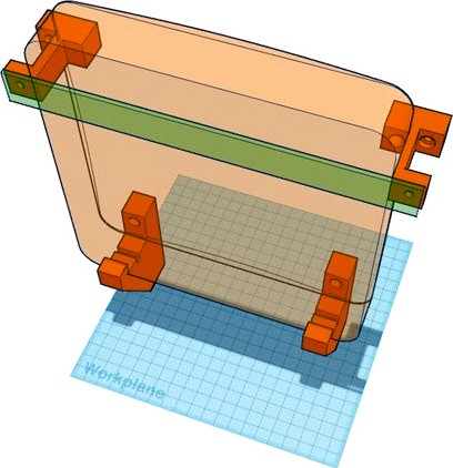 Mac Mini Wallmount for models from 2010-pre2014 by makibox850